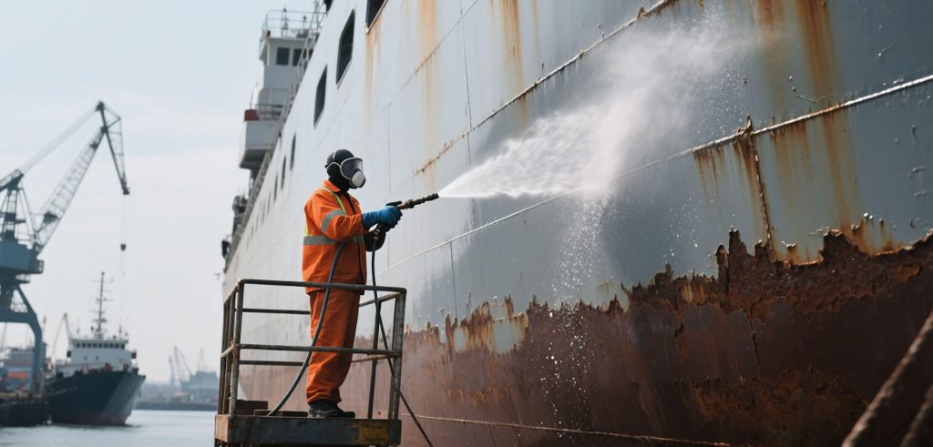 船舶喷砂房处理避坑指南：船体分段喷砂，要注意哪些点！（images 1）