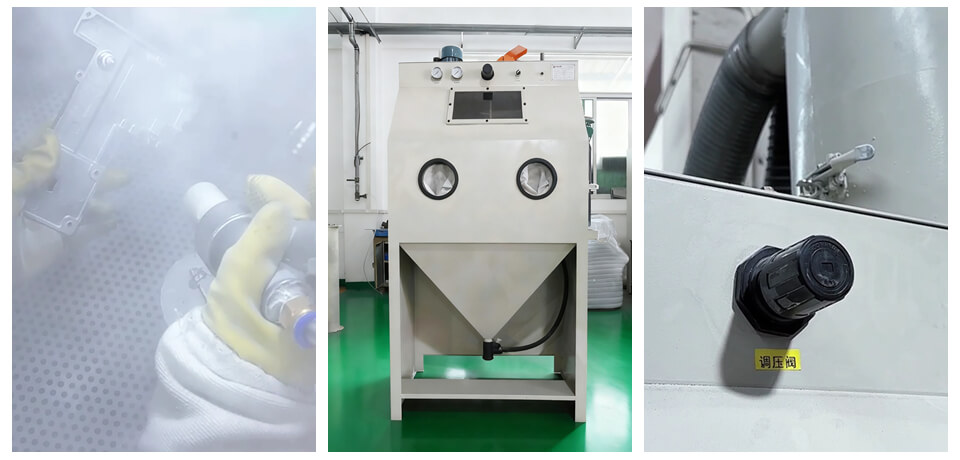 BSQ-9080手动双枪喷砂机（普压）（images 2）